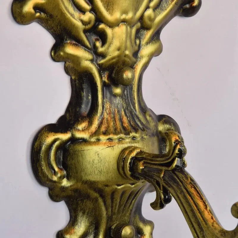 6inch 15cm Small Stained Glass Baroque Lampshade Tiffany Wall Sconce - CTL