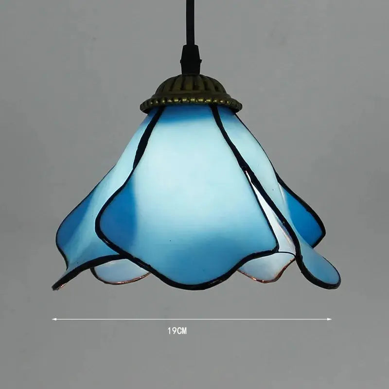 8inch Vintage Pink Beads Lampshade Small Tiffany Pendant Lights - CTL