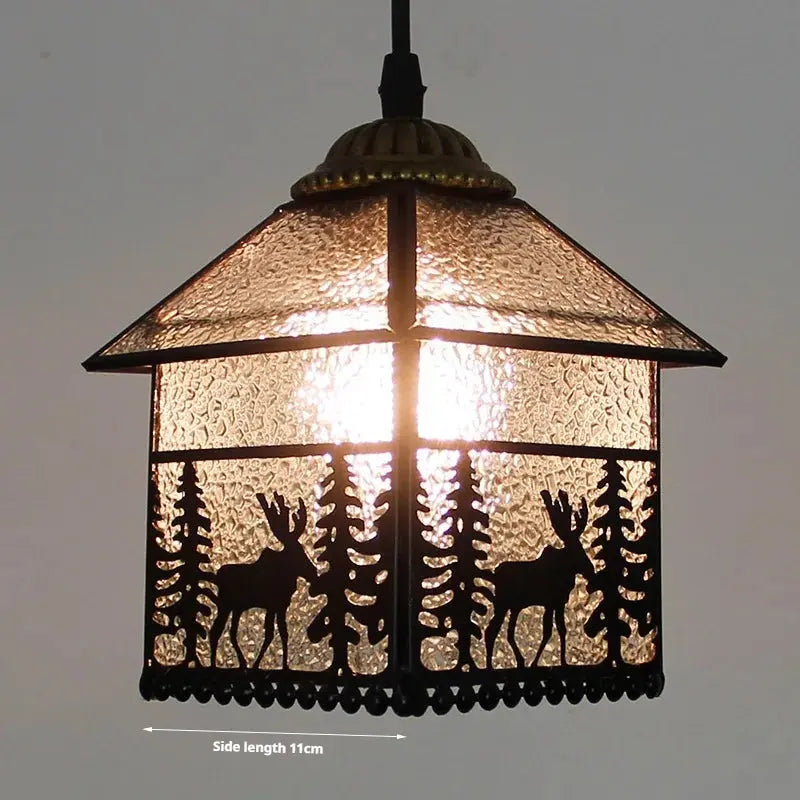 8inch Vintage Pink Beads Lampshade Small Tiffany Pendant Lights - CTL