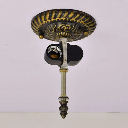 12inch Handmade Stained Glass Tulip Tiffany Style Ceiling Light Fixtures - CTL